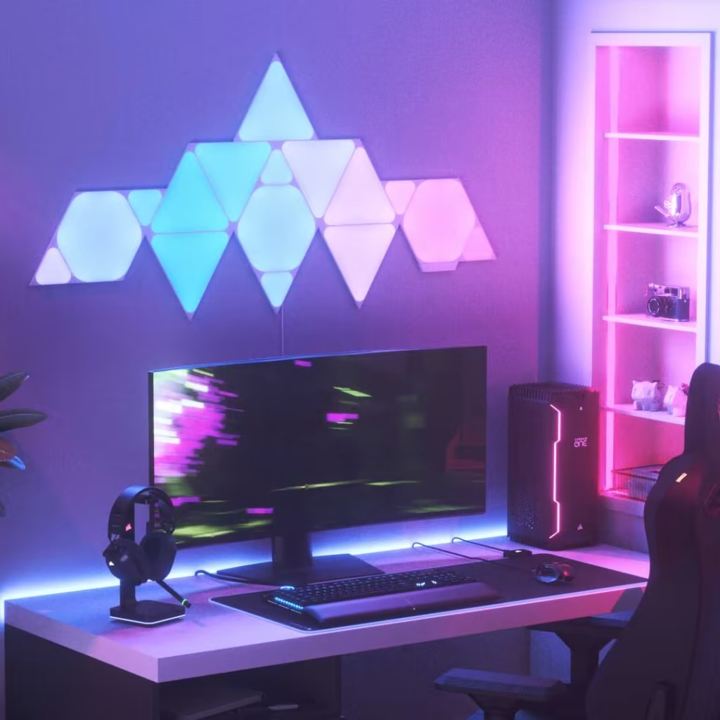Nanoleaf Mini Triangle Kit (9 Panels) - CORSAIR