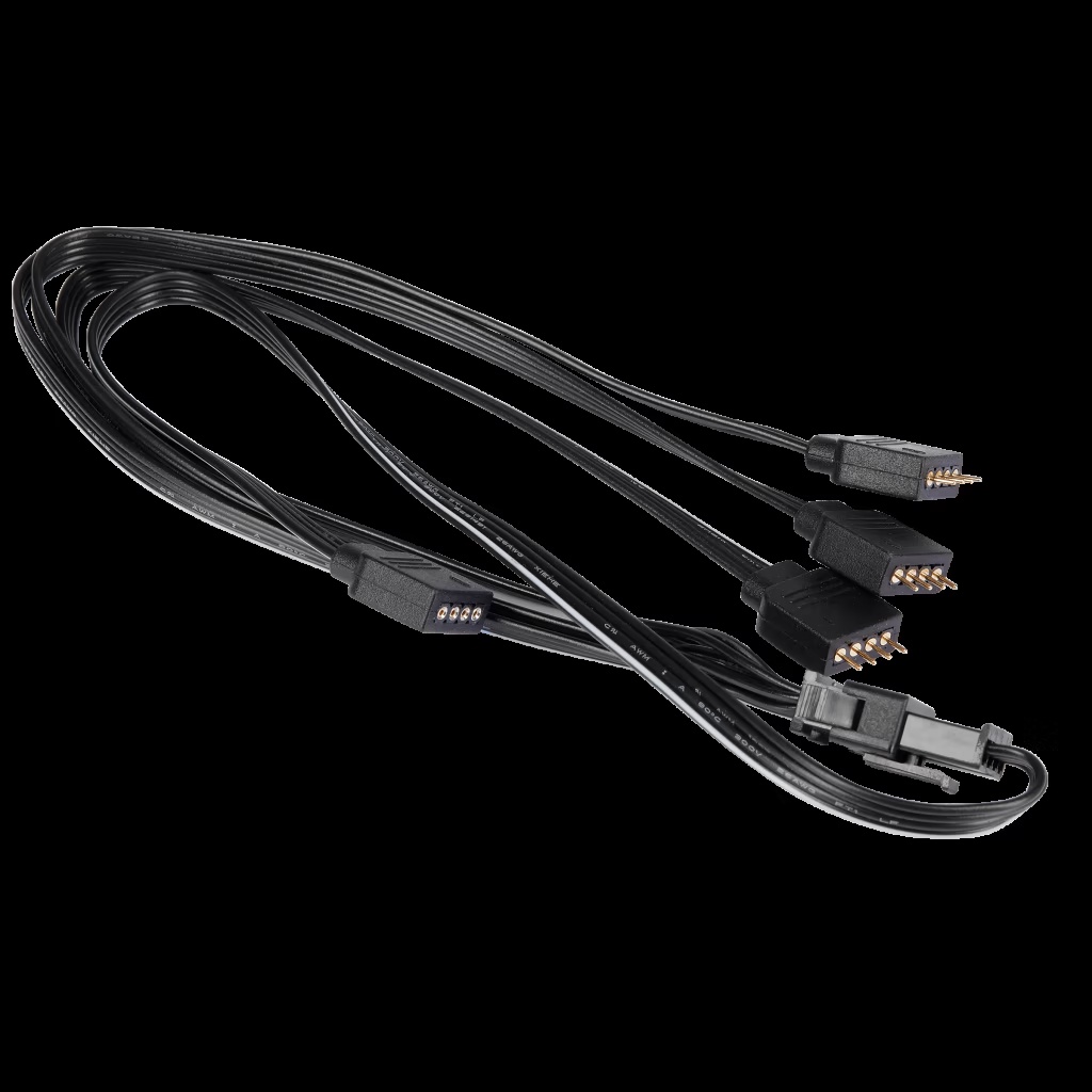 Carbide SPEC-DELTA RGB +12V RGB 4-pin 1-to-3 Splitter Cable - CORSAIR